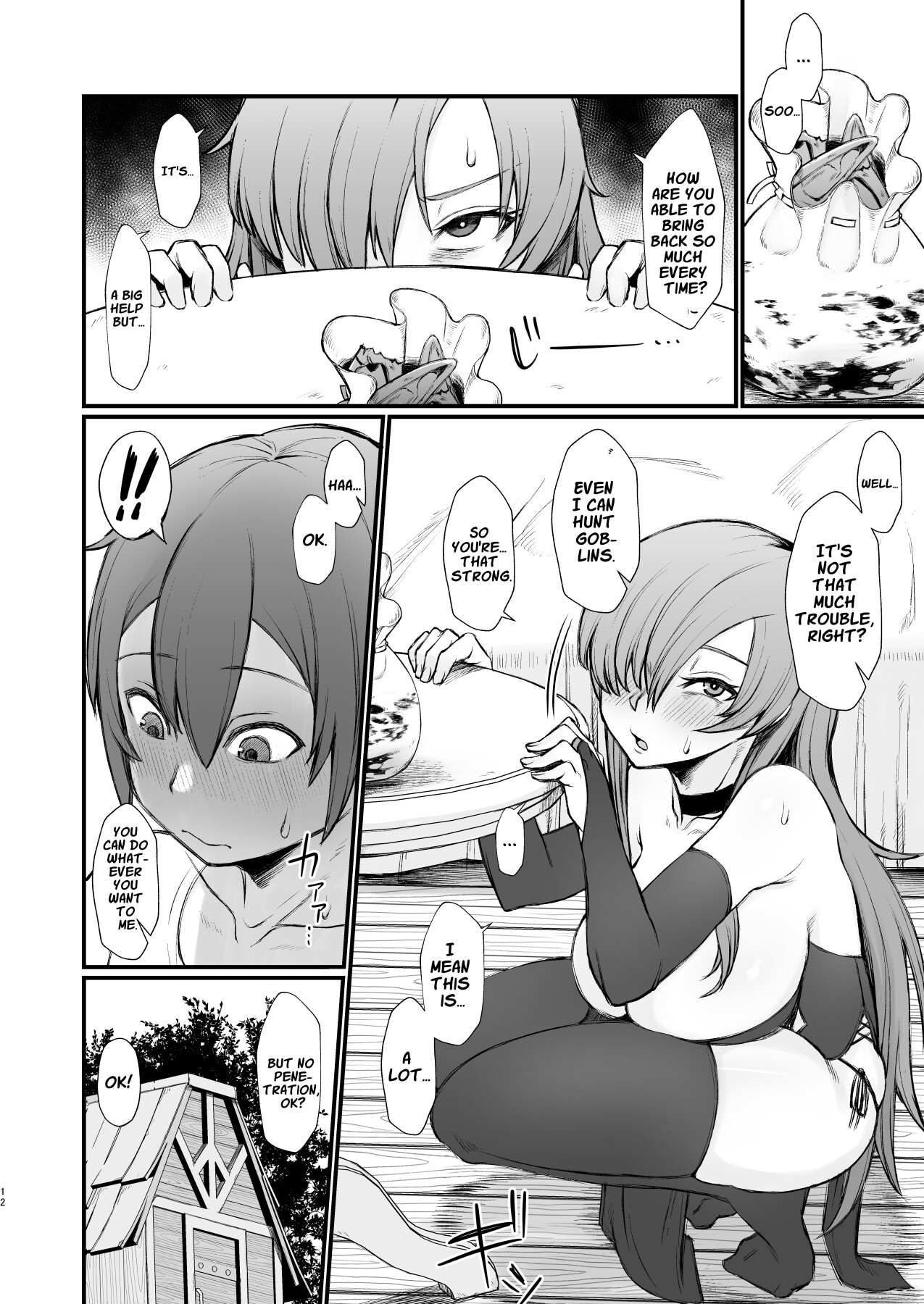 Hentai Manga Comic-The Women From Another World 1.0-Read-9